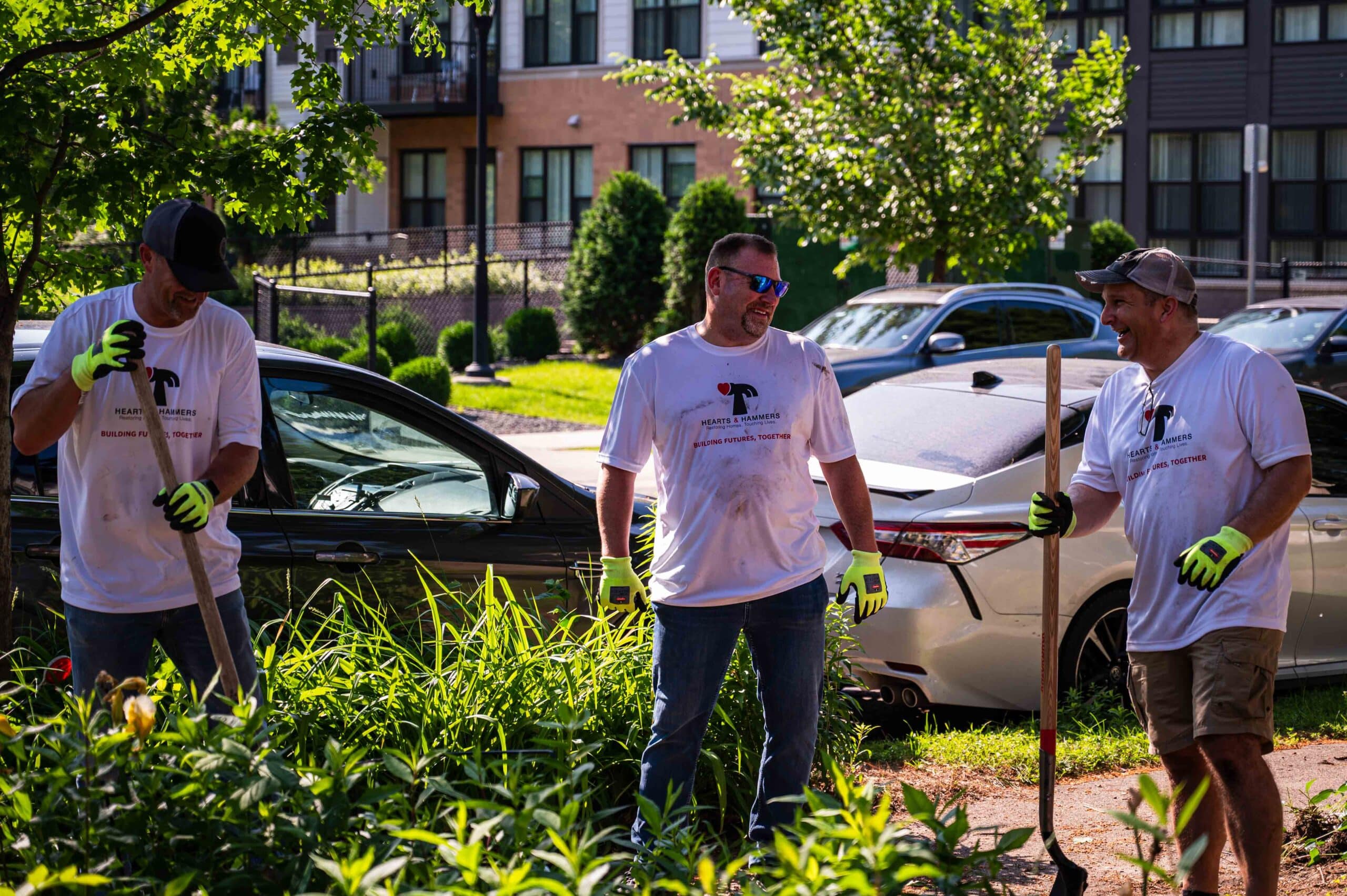 McGough Employees Volunteering