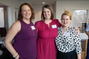 Cassie Nelson attenting the Mcgough Open House in Raleigh