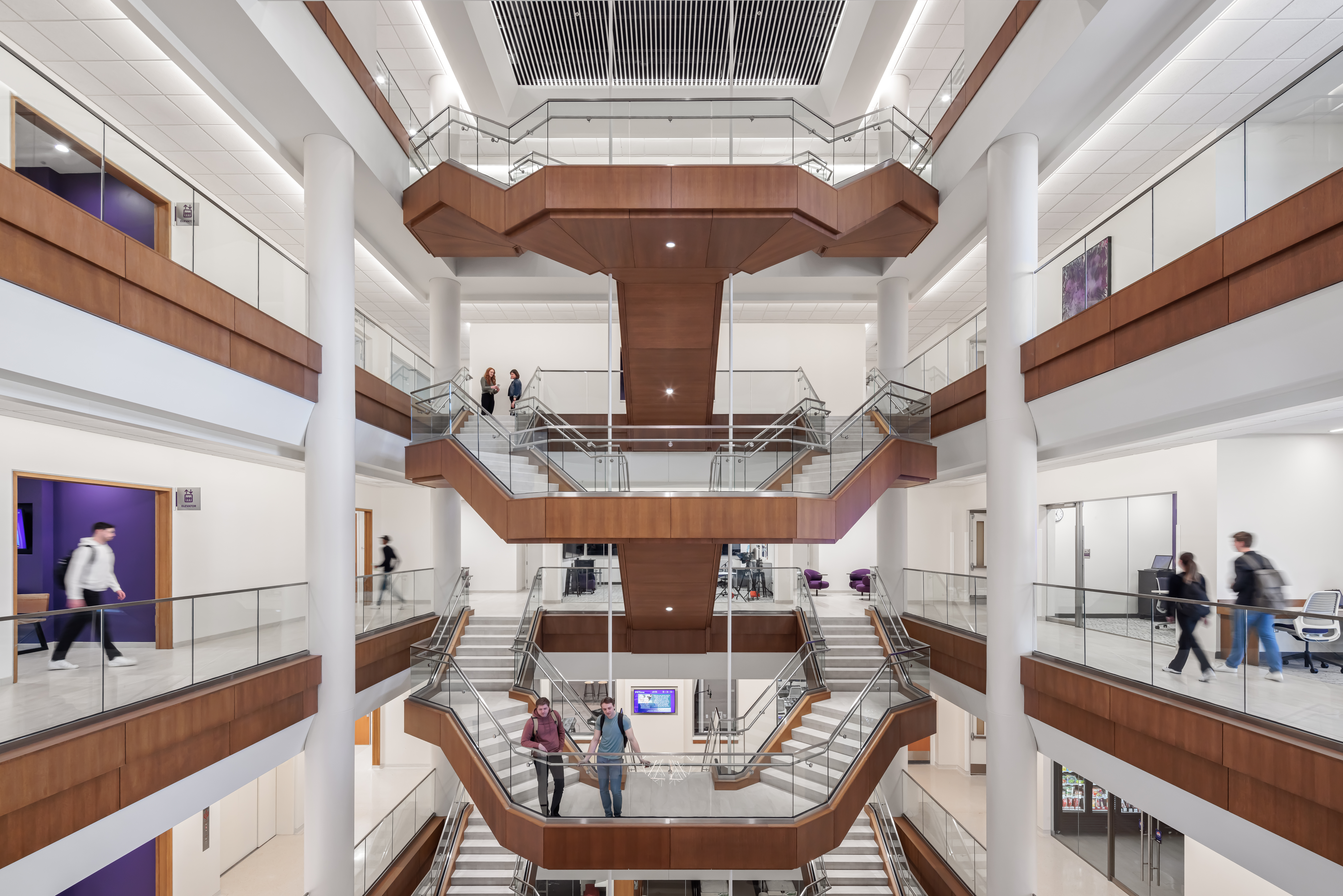 Schoeneck Center Grand Staircase