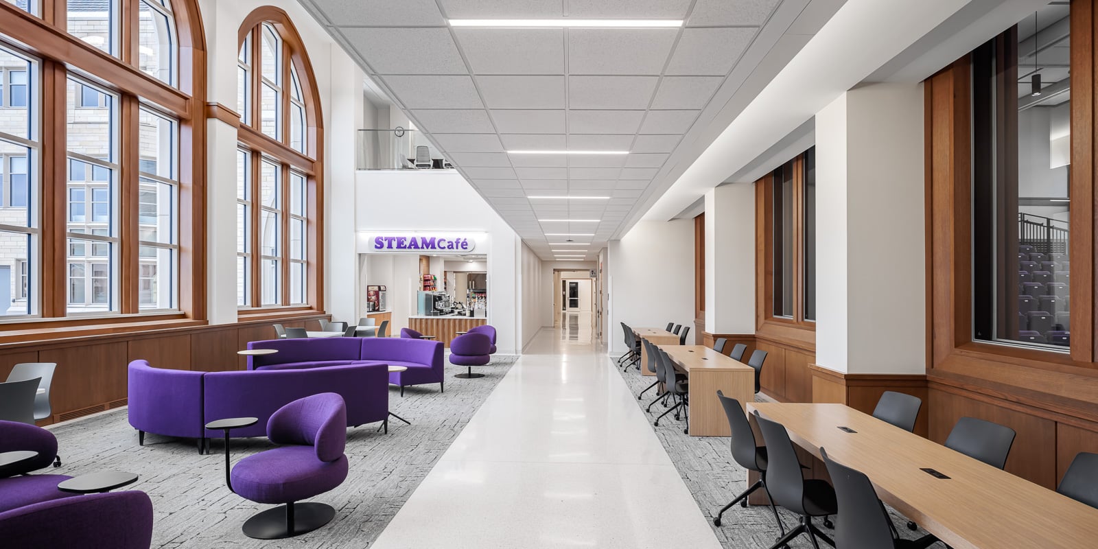 Schoeneck Center Custom Window