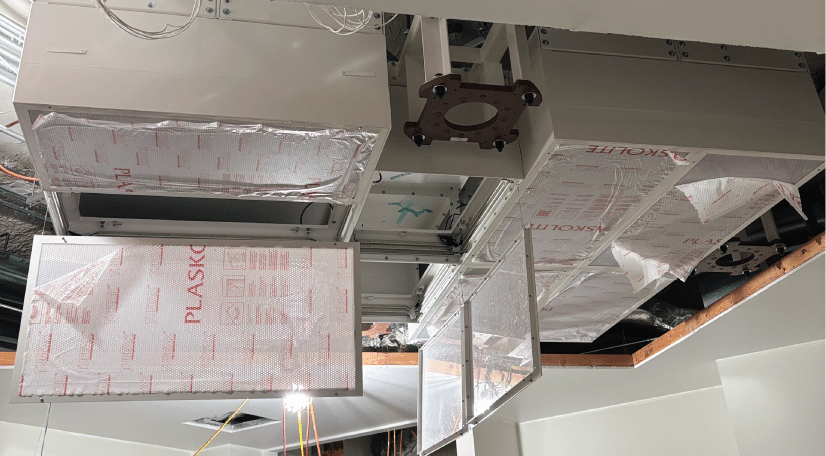 In progress MEP Installation