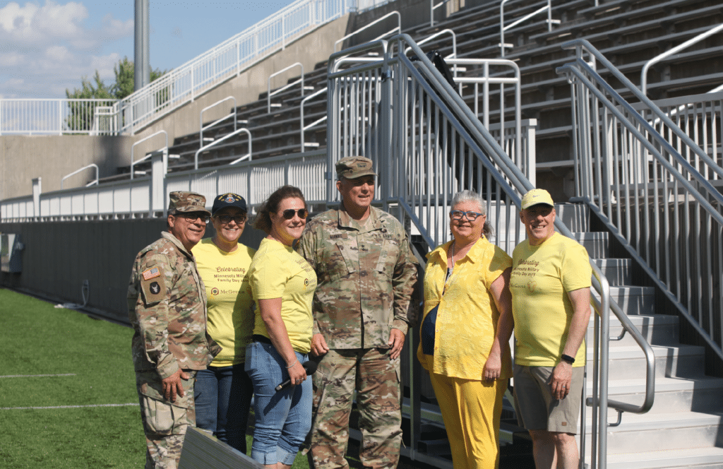 McGough Minnesota Military Family Day at Viking Lakes